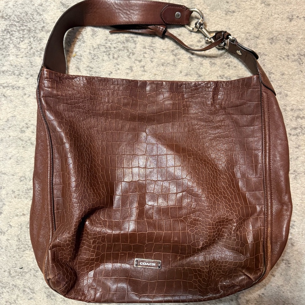 Coach Brown Leather Purse